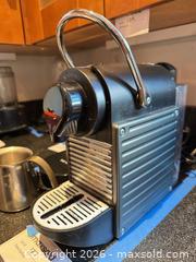 MaxSold Auction: Nespresso Single-Serve Espresso Machine w/ Frother & Accessories - Cambridge (Massachusetts, USA) PARTNER MANAGED Estate Sale Online Auction - Creighton Street                  