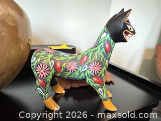 MaxSold Auction: Oaxacan Alebrijes Lot — Hand?Carved Painted Wood, 8 Pieces - Cambridge (Massachusetts, USA) PARTNER MANAGED Estate Sale Online Auction - Creighton Street                  