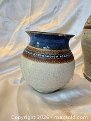 MaxSold Auction: Stoneware Pitchers & Vases in Beige, Blue, Brown - Cambridge (Massachusetts, USA) PARTNER MANAGED Estate Sale Online Auction - Creighton Street                  