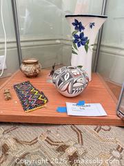 MaxSold Auction: Tiffany Vase, Vintage Rallinge Statue, Native American decorative pottery & more - Cambridge (Massachusetts, USA) PARTNER MANAGED Estate Sale Online Auction - Creighton Street                  