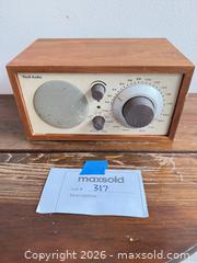 MaxSold Auction: Tivoli Audio Model One (Henry Kloss) Pair — Walnut, Cream & Navy - Cambridge (Massachusetts, USA) PARTNER MANAGED Estate Sale Online Auction - Creighton Street                  
