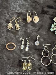 MaxSold Auction: Women's Mixed Earrings Lot  - Cambridge (Massachusetts, USA) PARTNER MANAGED Estate Sale Online Auction - Creighton Street                  