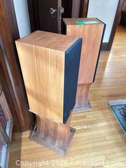 MaxSold Auction: Celestion SL12 Floor Standing Speakers, Walnut (Pair) C - Toronto (Ontario, Canada) Downsizing Online Auction - Cross Street