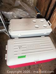 MaxSold Auction: Coleman Xtreme 70-Quart and Thermos Chest Coolers B - Toronto (Ontario, Canada) Downsizing Online Auction - Cross Street