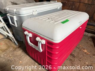 MaxSold Auction: Coleman Xtreme 70-Quart and Thermos Chest Coolers B - Toronto (Ontario, Canada) Downsizing Online Auction - Cross Street