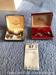 MaxSold Auction: Cufflinks and Tie Bar / Tie Clip B - Toronto (Ontario, Canada) Downsizing Online Auction - Cross Street
