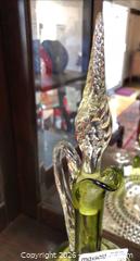 MaxSold Auction: Handblown Green Glass Decanter with 6 Shot/Cordial Glasses B - Toronto (Ontario, Canada) Downsizing Online Auction - Cross Street