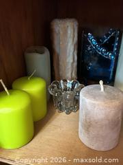 MaxSold Auction: Pillar, Taper & Tea Light Candles with Candle Holders B - Toronto (Ontario, Canada) Downsizing Online Auction - Cross Street