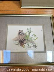 MaxSold Auction: Set of 3 Signed M. G. Loates Framed Wildlife Prints B - Toronto (Ontario, Canada) Downsizing Online Auction - Cross Street