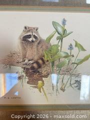 MaxSold Auction: Set of 3 Signed M. G. Loates Framed Wildlife Prints B - Toronto (Ontario, Canada) Downsizing Online Auction - Cross Street