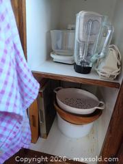 MaxSold Auction: Small kitchen appliances & serveware lot (Oster, Proctor-Silex) B - Toronto (Ontario, Canada) Downsizing Online Auction - Cross Street