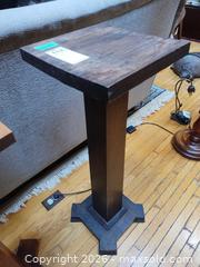 MaxSold Auction: Solid Wood Plant Stand, Mission / Arts & Crafts Style C - Toronto (Ontario, Canada) Downsizing Online Auction - Cross Street