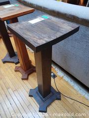 MaxSold Auction: Solid Wood Plant Stand, Mission / Arts & Crafts Style C - Toronto (Ontario, Canada) Downsizing Online Auction - Cross Street