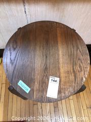 MaxSold Auction: Solid Wood Side/End Table, Traditional/Rustic, Removable Tray Top D - Toronto (Ontario, Canada) Downsizing Online Auction - Cross Street