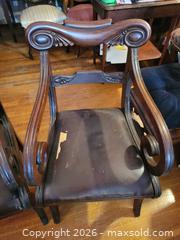 MaxSold Auction: A pair of dining chairs with arms - Toronto (Ontario, Canada) SELLER MANAGED Estate Sale Online Auction - Amelia Street