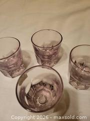 MaxSold Auction: American whiskey amethyst tumblers c. 1870 - Toronto (Ontario, Canada) SELLER MANAGED Estate Sale Online Auction - Amelia Street