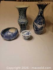 MaxSold Auction: Chinese blue and white ceramics  - Toronto (Ontario, Canada) SELLER MANAGED Estate Sale Online Auction - Amelia Street