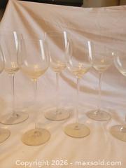 MaxSold Auction: Clause Joshep Riedel wine glasses  - Toronto (Ontario, Canada) SELLER MANAGED Estate Sale Online Auction - Amelia Street