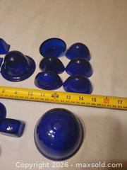 MaxSold Auction: Cobalt blue glass cellar liners - Toronto (Ontario, Canada) SELLER MANAGED Estate Sale Online Auction - Amelia Street