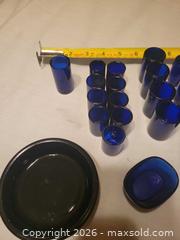 MaxSold Auction: Cobalt glass condiment liners - Toronto (Ontario, Canada) SELLER MANAGED Estate Sale Online Auction - Amelia Street