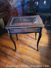 MaxSold Auction: Curio Display Table - Toronto (Ontario, Canada) SELLER MANAGED Estate Sale Online Auction - Amelia Street