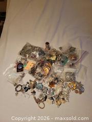 MaxSold Auction: Job lot of costume jewelry parts - Toronto (Ontario, Canada) SELLER MANAGED Estate Sale Online Auction - Amelia Street