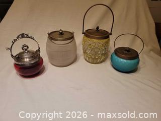 MaxSold Auction: Lidded glass pots - Toronto (Ontario, Canada) SELLER MANAGED Estate Sale Online Auction - Amelia Street