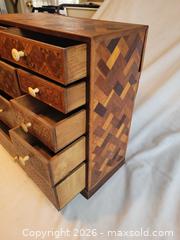 MaxSold Auction: Medium Japanese marquetry cabinet. - Toronto (Ontario, Canada) SELLER MANAGED Estate Sale Online Auction - Amelia Street