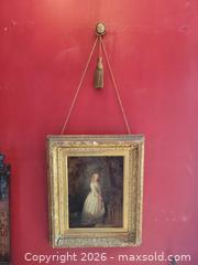 MaxSold Auction: Oil painting of a Victorian young lady in white, 1867 - Toronto (Ontario, Canada) SELLER MANAGED Estate Sale Online Auction - Amelia Street