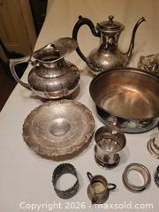 MaxSold Auction: Silver plate lot - Toronto (Ontario, Canada) SELLER MANAGED Estate Sale Online Auction - Amelia Street
