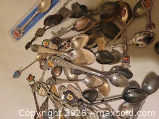 MaxSold Auction: Souvenir spoons - Toronto (Ontario, Canada) SELLER MANAGED Estate Sale Online Auction - Amelia Street
