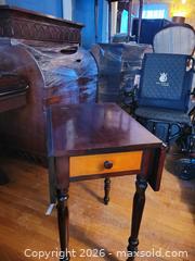 MaxSold Auction: Victorian ocational Pembroke style side table  - Toronto (Ontario, Canada) SELLER MANAGED Estate Sale Online Auction - Amelia Street