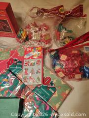 MaxSold Auction: Vintage Christmas wrapping  - Toronto (Ontario, Canada) SELLER MANAGED Estate Sale Online Auction - Amelia Street