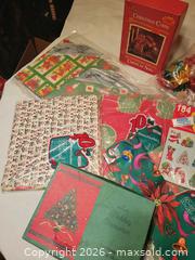 MaxSold Auction: Vintage Christmas wrapping  - Toronto (Ontario, Canada) SELLER MANAGED Estate Sale Online Auction - Amelia Street
