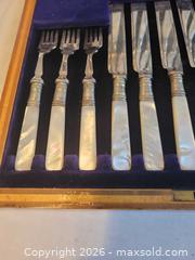 MaxSold Auction: Dessert cutting utensil and fork set of 12  - Toronto (Ontario, Canada) SELLER MANAGED Estate Sale Online Auction - Amelia Street