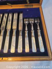 MaxSold Auction: Dessert cutting utensil and fork set of 12  - Toronto (Ontario, Canada) SELLER MANAGED Estate Sale Online Auction - Amelia Street