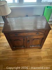 MaxSold Auction: Beautiful antique small dresser  - Ajax (Ontario, Canada) SELLER MANAGED Downsizing Online Auction - Poplar Avenue
