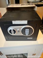 MaxSold Auction: Electronic Safe New in Box  - Ajax (Ontario, Canada) SELLER MANAGED Downsizing Online Auction - Poplar Avenue