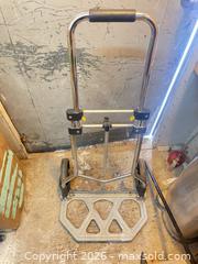 MaxSold Auction: Folding Convertible Hand Truck / Dolly — Telescoping Handle - Ajax (Ontario, Canada) SELLER MANAGED Downsizing Online Auction - Poplar Avenue
