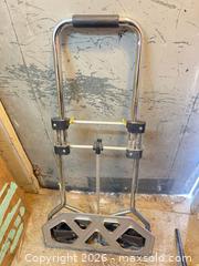 MaxSold Auction: Folding Convertible Hand Truck / Dolly — Telescoping Handle - Ajax (Ontario, Canada) SELLER MANAGED Downsizing Online Auction - Poplar Avenue