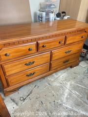 MaxSold Auction: Kroehler 7-Drawer Dresser in Warm Cherry Finish - Ajax (Ontario, Canada) SELLER MANAGED Downsizing Online Auction - Poplar Avenue