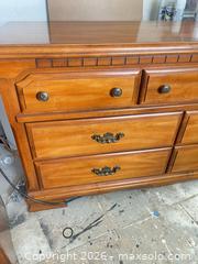 MaxSold Auction: Kroehler 7-Drawer Dresser in Warm Cherry Finish - Ajax (Ontario, Canada) SELLER MANAGED Downsizing Online Auction - Poplar Avenue
