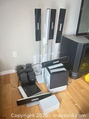 MaxSold Auction: Philips Home Theater Speaker System  - Ajax (Ontario, Canada) SELLER MANAGED Downsizing Online Auction - Poplar Avenue