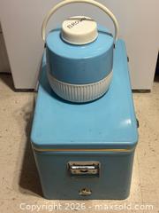 MaxSold Auction: 1970s Coleman Metal Cooler & Water Jug - Ottawa (Ontario, Canada) SELLER MANAGED Estate Sale Online Auction - Country Lane West