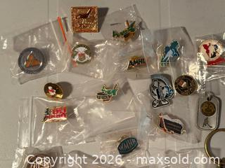 MaxSold Auction: Lot of 66 Canadian Collector Metal Hockey Pins - Ottawa (Ontario, Canada) SELLER MANAGED Estate Sale Online Auction - Country Lane West