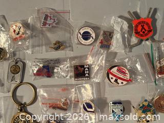 MaxSold Auction: Lot of 66 Canadian Collector Metal Hockey Pins - Ottawa (Ontario, Canada) SELLER MANAGED Estate Sale Online Auction - Country Lane West