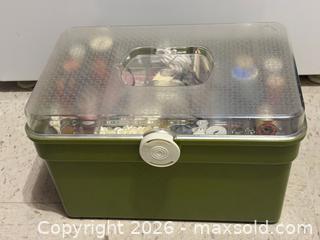 MaxSold Auction: Vintage Hard Plastic Sewing Kit & Contents - Ottawa (Ontario, Canada) SELLER MANAGED Estate Sale Online Auction - Country Lane West