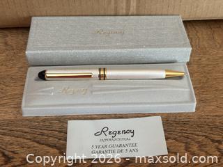 MaxSold Auction: Vintage Regency International Pen With Case - Ottawa (Ontario, Canada) SELLER MANAGED Estate Sale Online Auction - Country Lane West