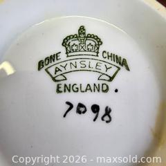 MaxSold Auction: Aynsley with Cobalt Blue & Gold Gilt - Leeds And The Thousand Islands (Ontario, Canada) SELLER MANAGED Downsizing Online Auction - Prince Street