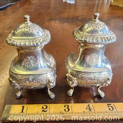 MaxSold Auction: Birks, Lions head, Ornate, Salt & Pepper Shakers (Pair) - Leeds And The Thousand Islands (Ontario, Canada) SELLER MANAGED Downsizing Online Auction - Prince Street